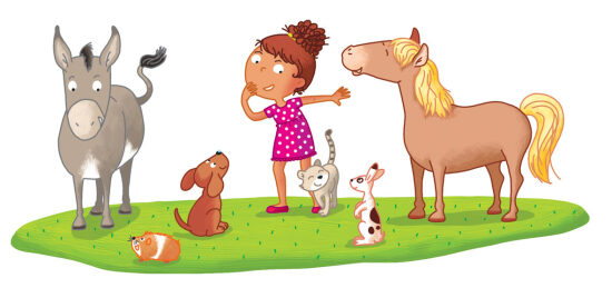 Album "Mon petit guide des animaux familiers" Editions Rue des enfants
